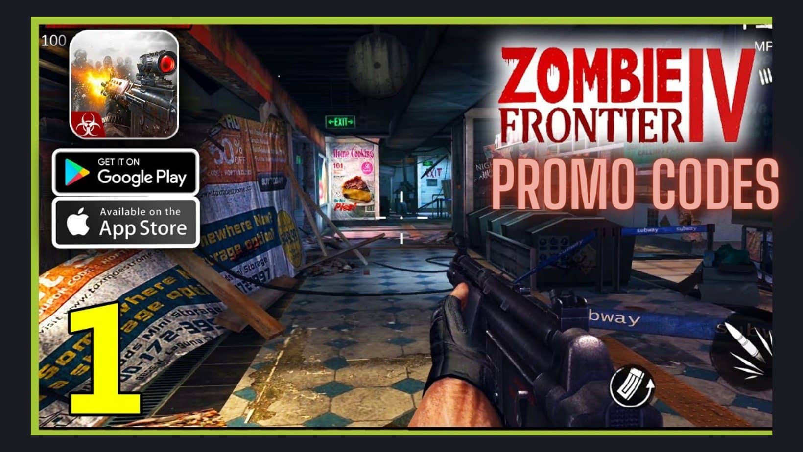 Zombie Frontier 4 promo codes